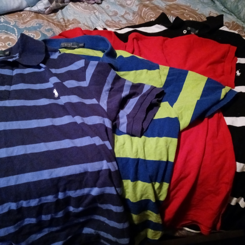 4 Men Polo shirts